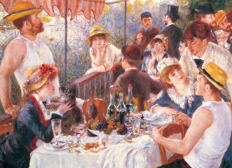 Produktbild: Puzzle 1000 Teile - Auguste Renoir: The Luncheon by Renoir