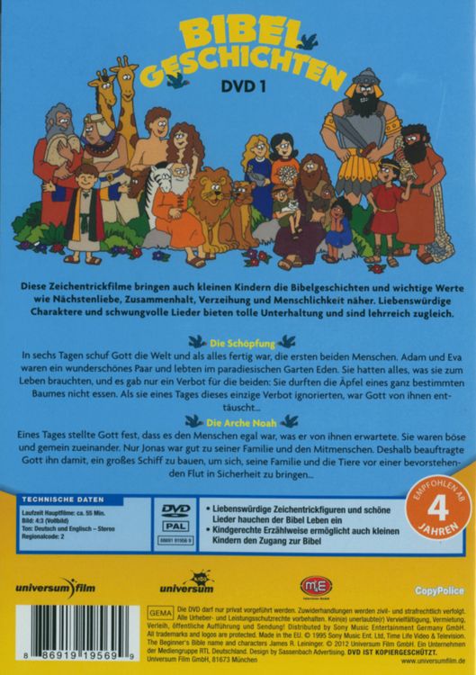 Produktbild: Bibel Geschichten 1