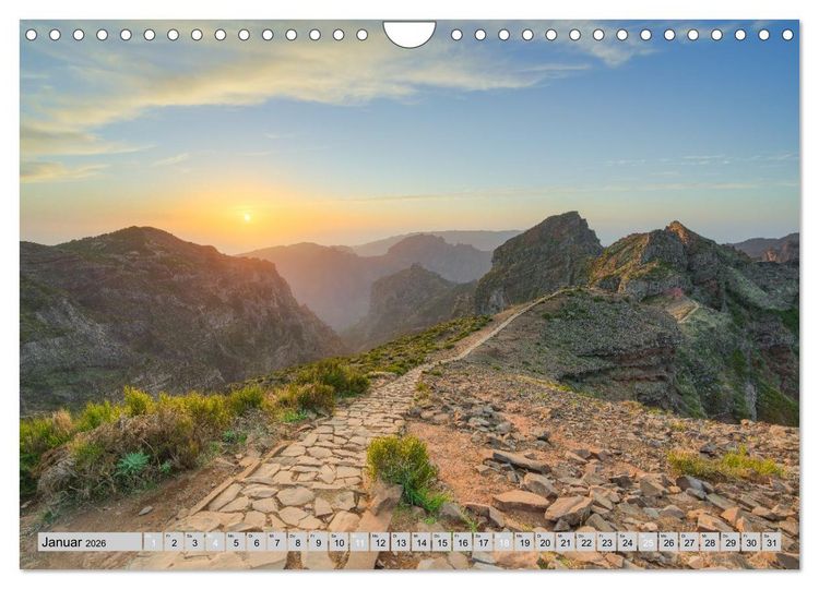 Produktbild: Wundersch&ouml;nes Madeira (Wandkalender 2026 DIN A4 quer), CALVENDO Monatskalender
