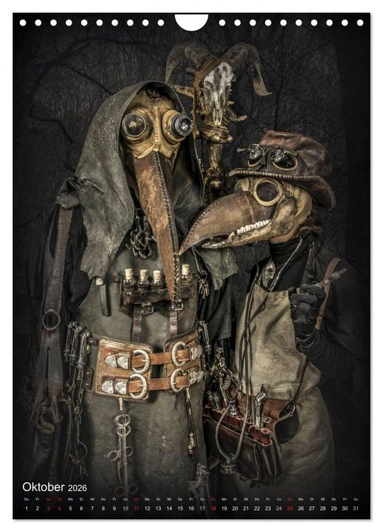Produktbild: Steampunk Artwork (Wandkalender 2026 DIN A4 hoch), CALVENDO Monatskalender