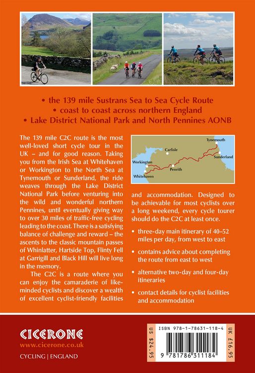 Produktbild: The Coast to Coast Cycle Route