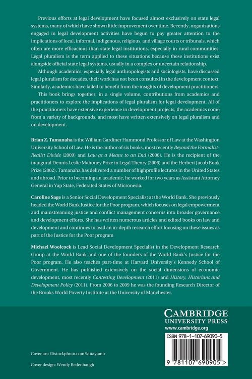 Produktbild: Legal Pluralism and Development