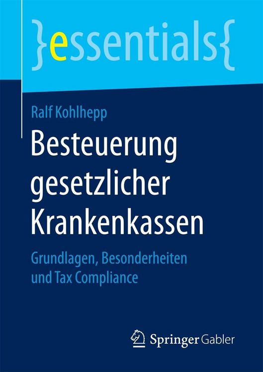 Produktbild: Besteuerung gesetzlicher Krankenkassen