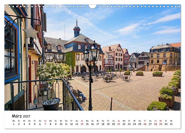 Produktbild: Gelnhausen Meerholz und Hailer (Wandkalender 2027 DIN A3 quer), CALVENDO Monatskalender