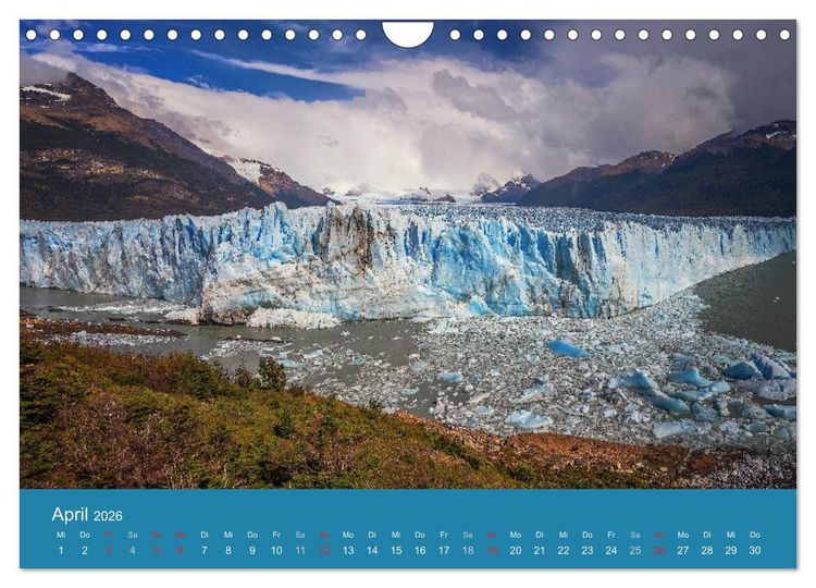 Produktbild: Patagonien-Land der Extreme (Wandkalender 2026 DIN A4 quer), CALVENDO Monatskalender