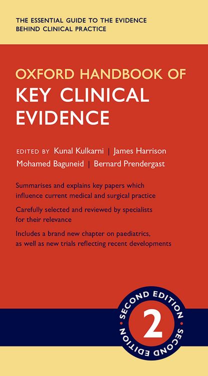 Produktbild: Oxford Handbook of Key Clinical Evidence