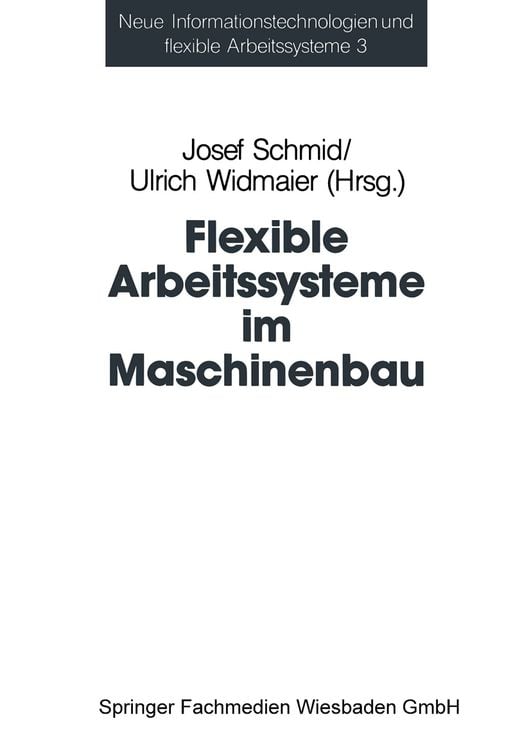 Produktbild: Flexible Arbeitssysteme im Maschinenbau