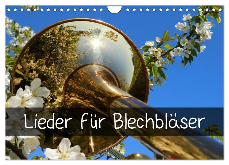 Produktbild: Lieder f&uuml;r Blechbl&auml;ser (Wandkalender 2026 DIN A4 quer), CALVENDO Monatskalender