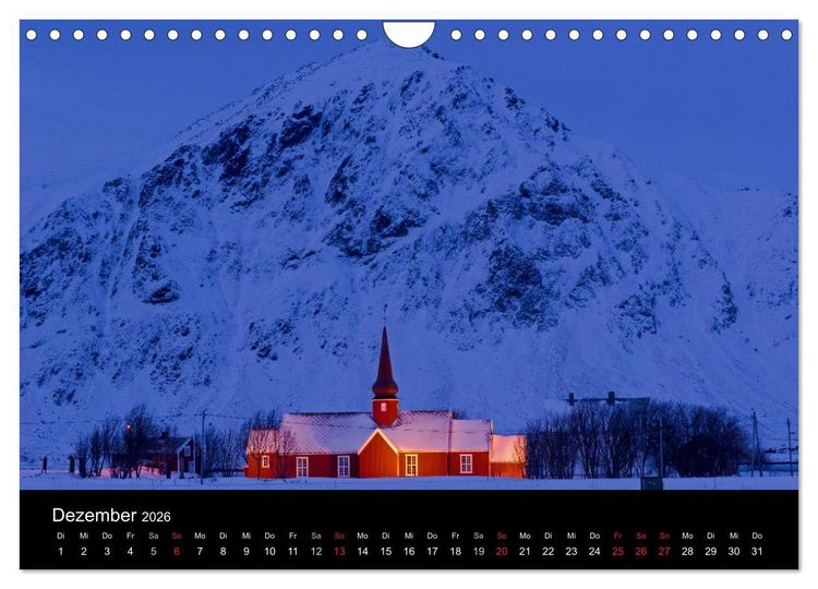 Produktbild: Norwegen (Wandkalender 2026 DIN A4 quer), CALVENDO Monatskalender