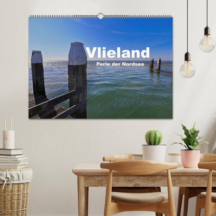 Produktbild: Vlieland Perle an der Nordsee (Wandkalender 2026 DIN A2 quer), CALVENDO Monatskalender