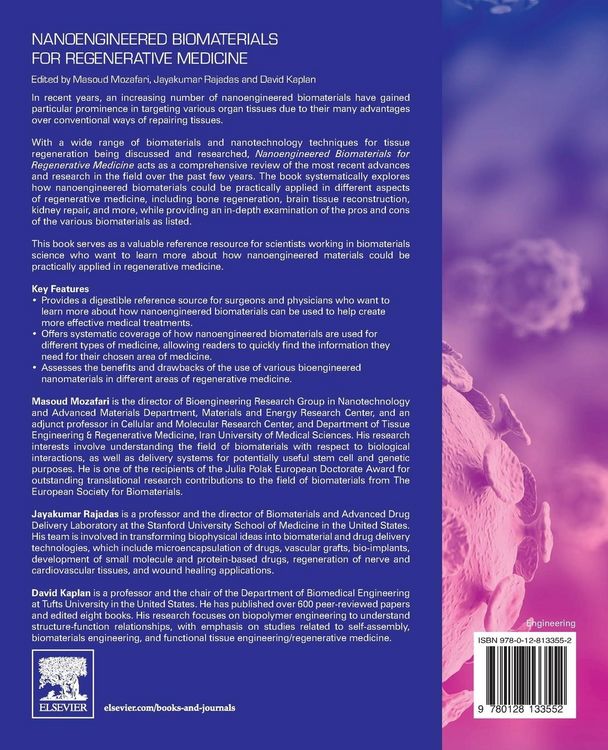 Produktbild: Nanoengineered Biomaterials for Regenerative Medicine