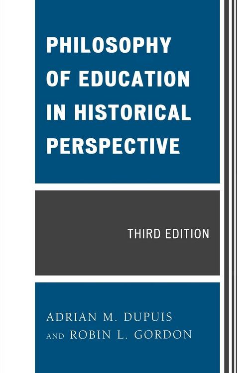 Produktbild: Philosophy of Education in Historical Perspective