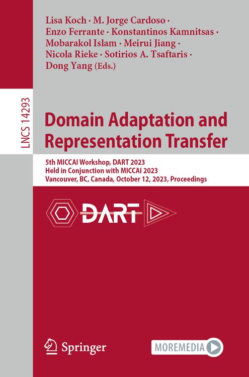Produktbild: Domain Adaptation and Representation Transfer