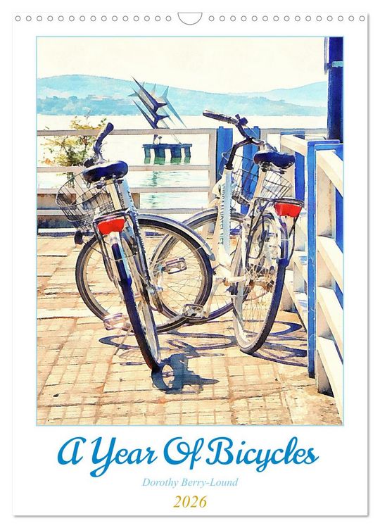 Produktbild: A Year Of Bicycles (Wall Calendar 2026 DIN A3 portrait), CALVENDO 12 Month Wall Calendar