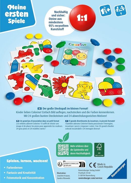 Produktbild: Mein erstes Colorino - Kinderspiel ab 1,5 Jahre