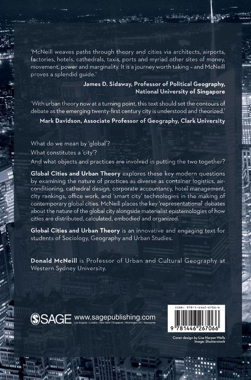 Produktbild: Global Cities and Urban Theory