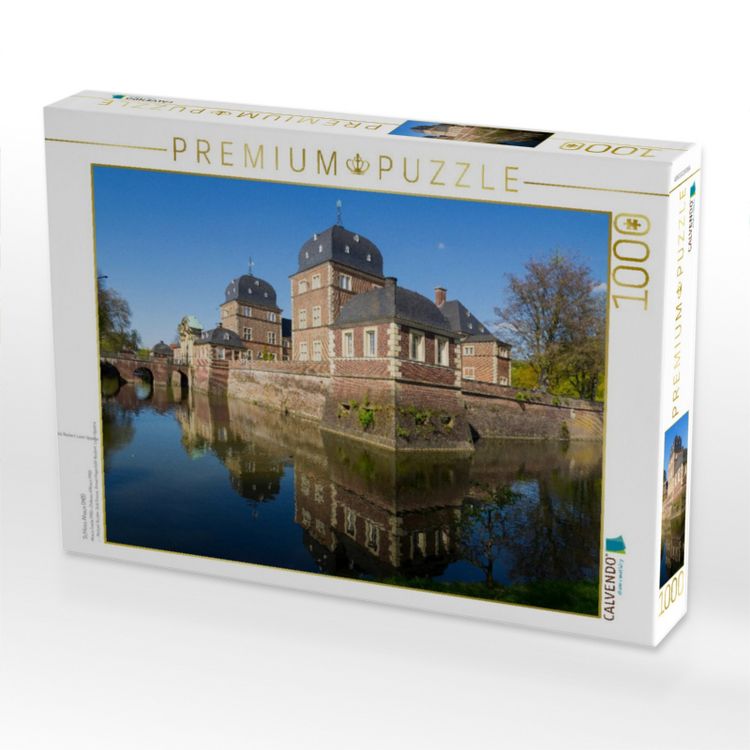Produktbild: CALVENDO Puzzle Schloss Ahaus (MB) | 1000 Teile Lege-Gr&ouml;&szlig;e 64x48cm Foto-Puzzle f&uuml;r gl&uuml;ckliche Stunden