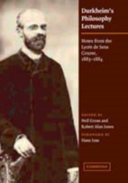 Produktbild: Durkheim's Philosophy Lectures