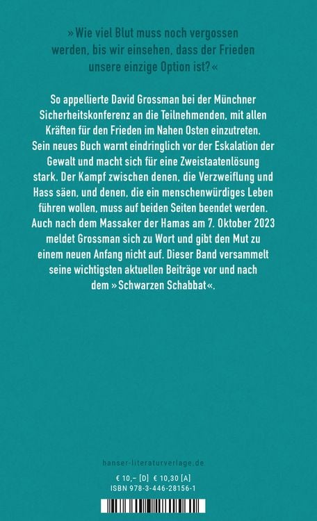 Produktbild: Frieden ist die einzige Option