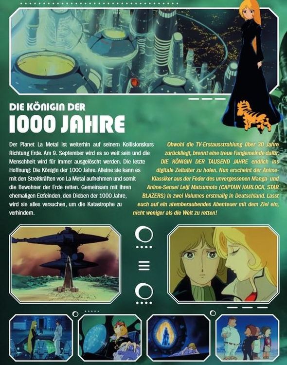 Produktbild: Die K&ouml;nigin der tausend Jahre - Remastered Edition: Volume 2 (Ep. 22-42) [4 BRs]