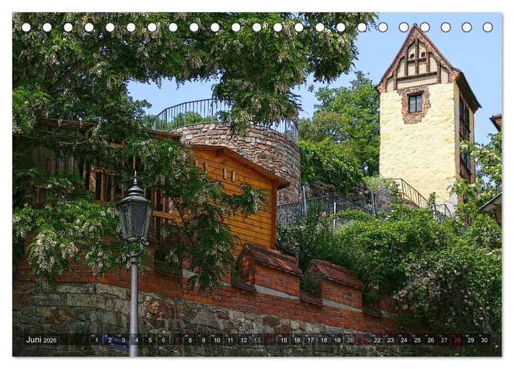 Produktbild: Das Jahr an der Elbe in Mei&szlig;en (Tischkalender 2026 DIN A5 quer), CALVENDO Monatskalender