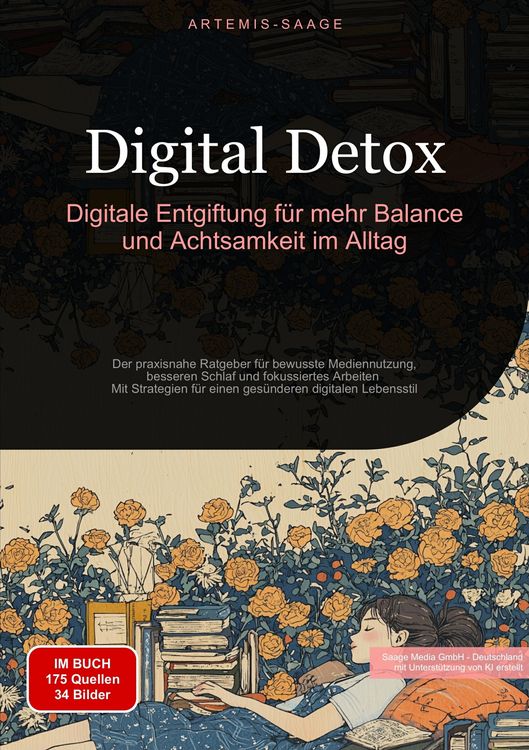 Produktbild: Digital Detox: Digitale Entgiftung f&uuml;r mehr Balance und Achtsamkeit im Alltag