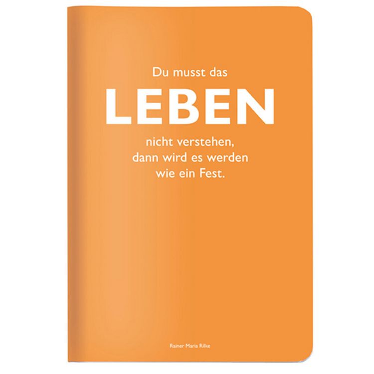 Produktbild: Heft A5 Rilke, Leben