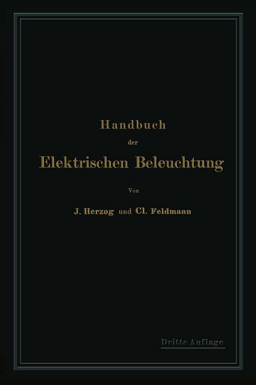 Produktbild: Handbuch der Elektrischen Beleuchtung