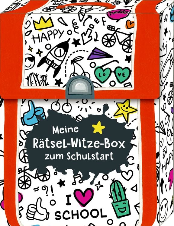 Produktbild: Kartenbox - Meine Rätsel-Witze-Box zum Schulstart