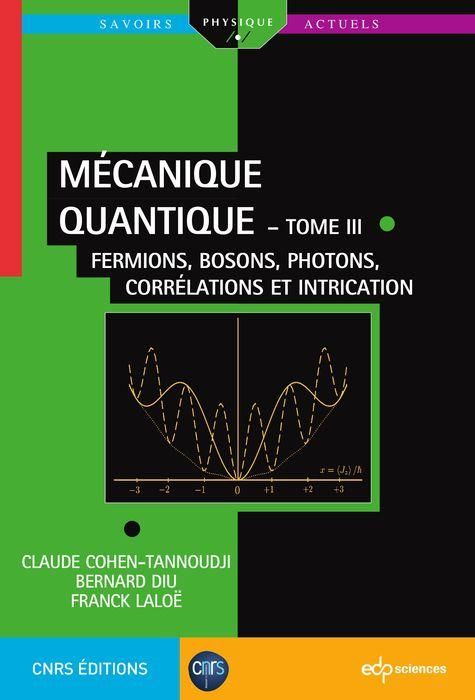 Produktbild: M&eacute;canique quantique - Tome III