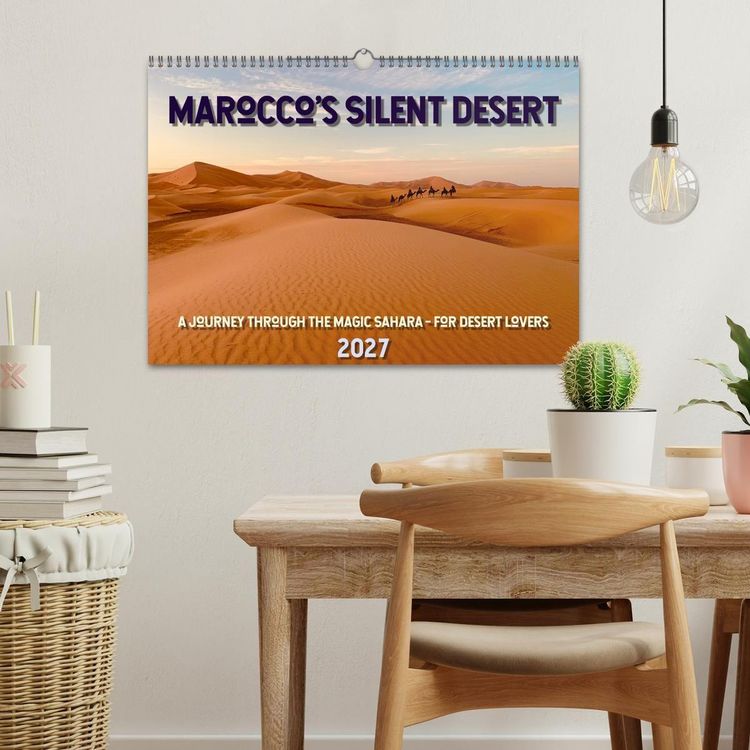 Produktbild: Marocco&rsquo;s Silent Desert (Wall Calendar 2027 DIN A3 landscape), CALVENDO 12 Month Wall Calendar
