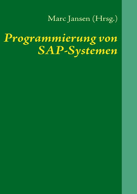 Produktbild: Programmierung von SAP-Systemen