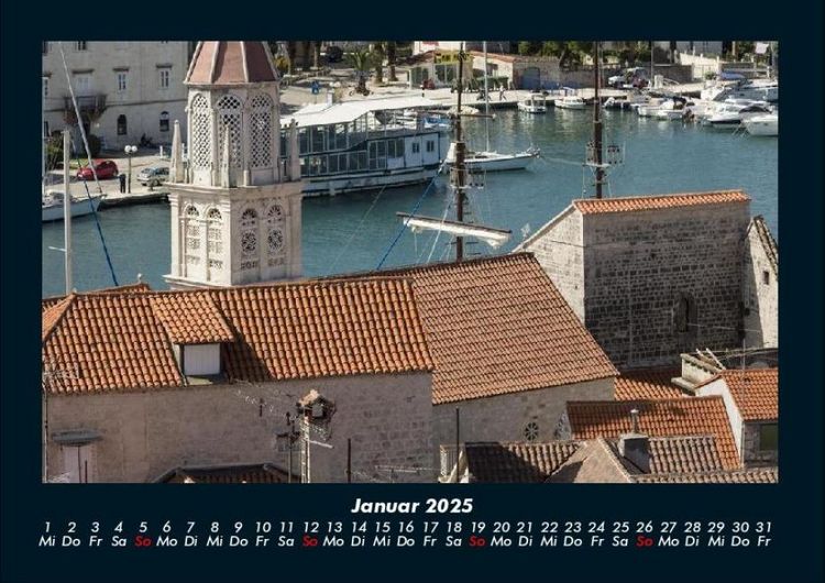 Produktbild: Kroatien 2025 Fotokalender DIN A4