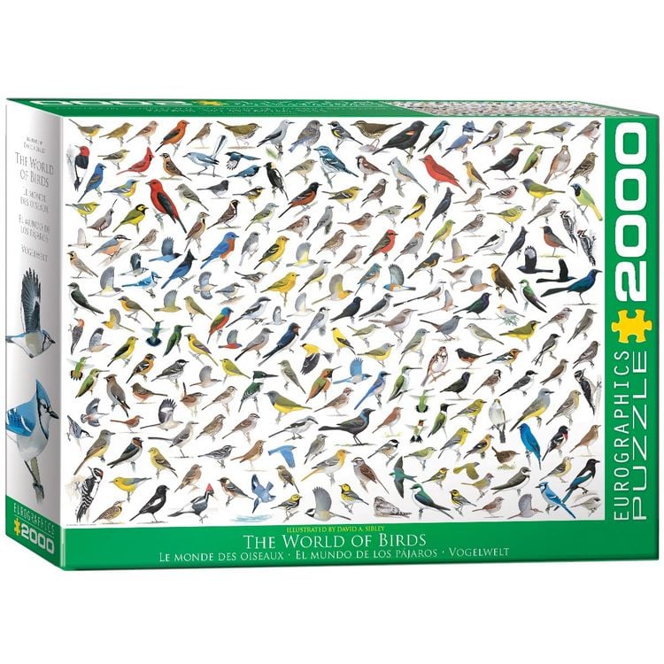Produktbild: Puzzle 2000 Teile - The World of Birds