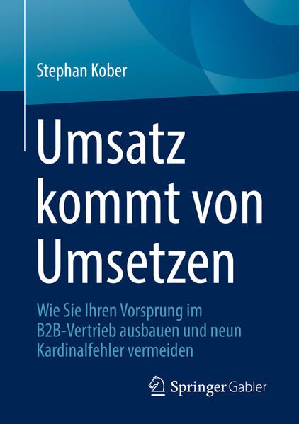 Produktbild: Umsatz kommt von Umsetzen