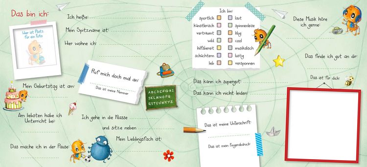Produktbild: Die kleine Spinne Widerlich - Meine Schulfreunde