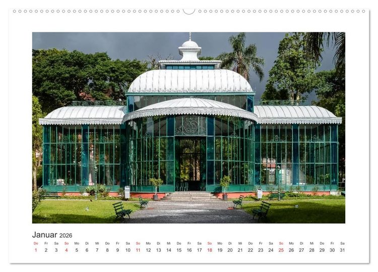 Produktbild: Brasilien 2026 Estrada Real - der Weg des Goldes (hochwertiger Premium Wandkalender 2026 DIN A2 quer), Kunstdruck in Hochglanz
