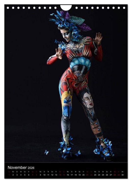 Produktbild: World Bodypainting Festival #21 (Wandkalender 2026 DIN A4 hoch), CALVENDO Monatskalender