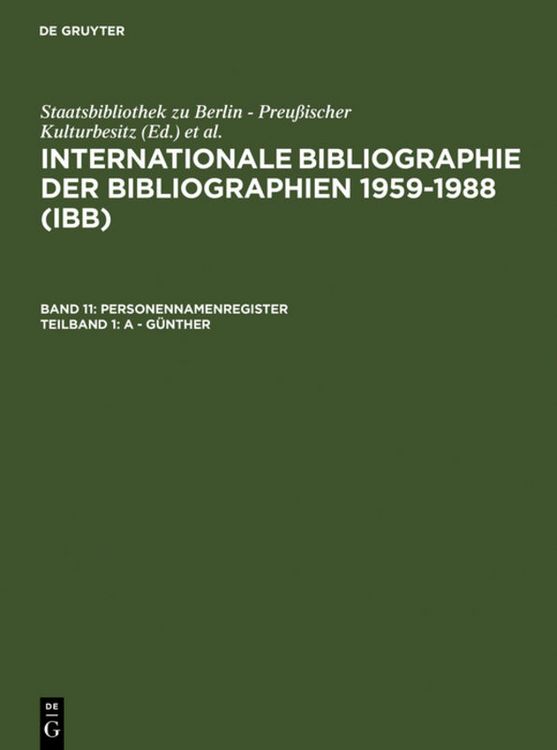 Produktbild: A - G&uuml;nther