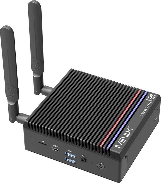 Produktbild: Minix Mini PC NEO Z350 ZERO db Intel&reg; Core&trade; i3 N350 3.80 GHz 16 GB RAM 512 GB SSD Intel Win 11 Pro NEO Z350-0db (512GB)