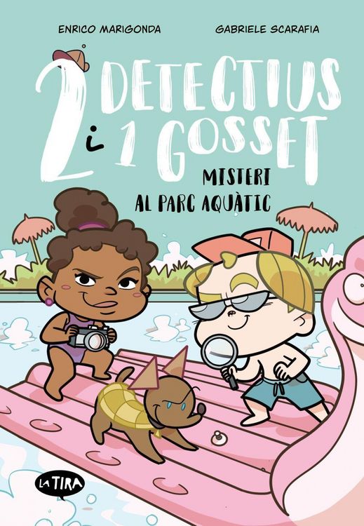 Produktbild: Dos detectius i un gosset 2. Misteri al parc aqu&agrave;tic