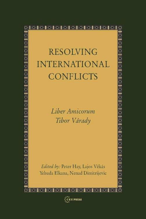 Produktbild: Resolving International Conflicts