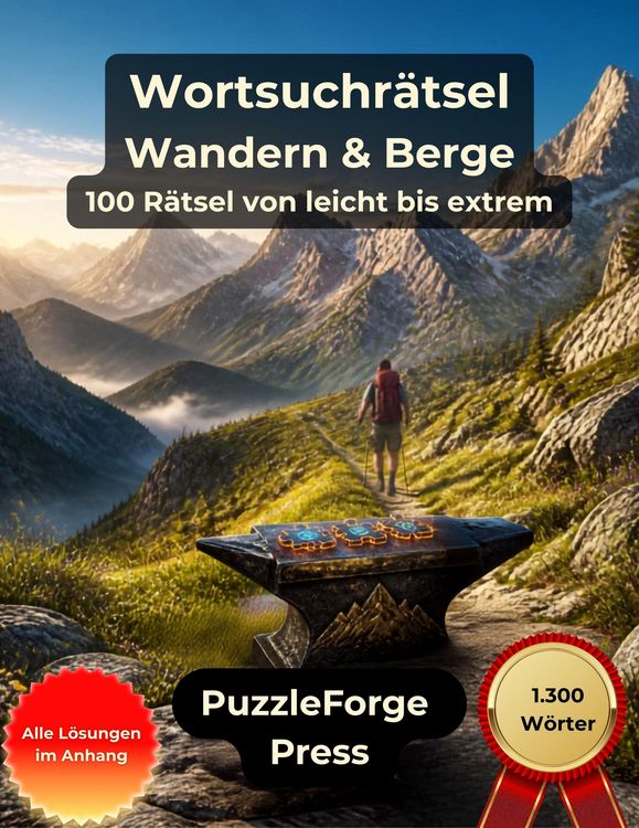 Produktbild: Wortsuchr&auml;tsel - Wandern und Berge