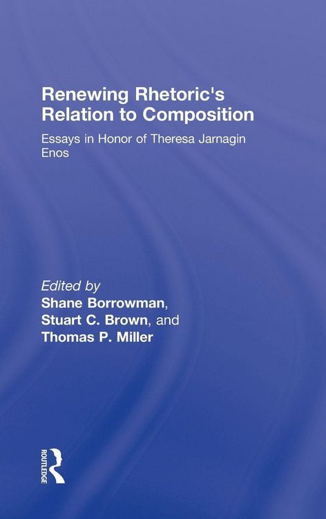 Produktbild: Renewing Rhetoric's Relation to Composition