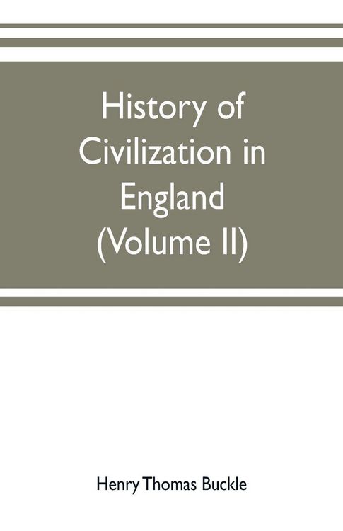 Produktbild: History of civilization in England (Volume II)