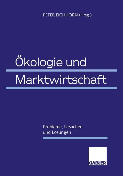 Produktbild: &Ouml;kologie und Marktwirtschaft
