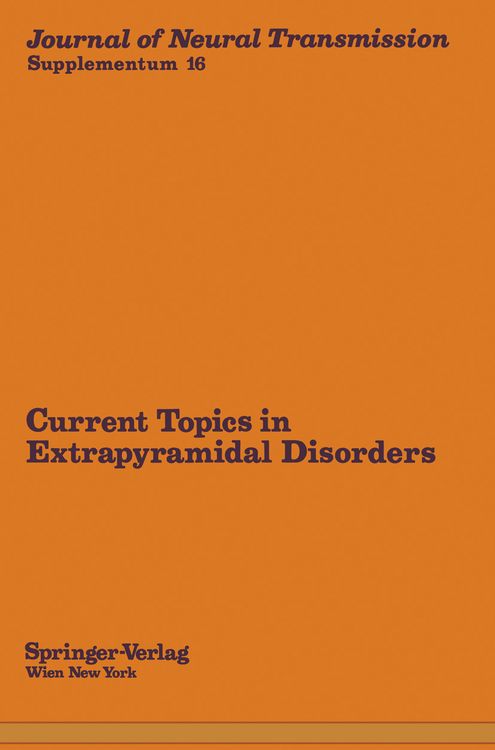 Produktbild: Current Topics in Extrapyramidal Disorders