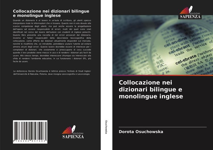 Produktbild: Collocazione nei dizionari bilingue e monolingue inglese
