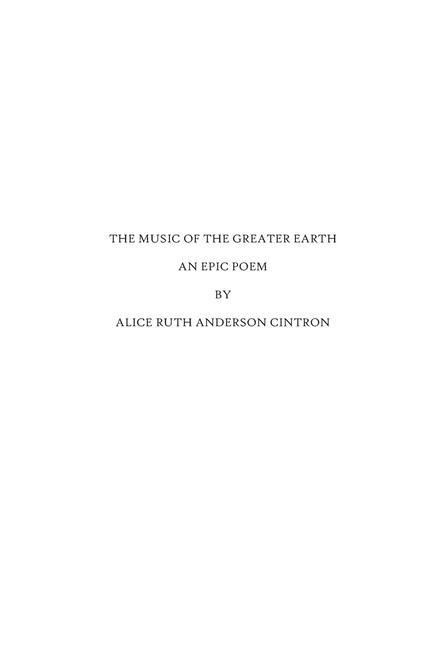 Produktbild: Music of the Greater Earth