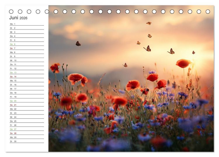 Produktbild: Gr&uuml;ne Zukunft (Tischkalender 2026 DIN A5 quer), CALVENDO Monatskalender